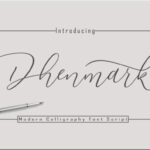 Dhenmark Duo Font Poster 1