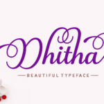 Dhitha Font Poster 1