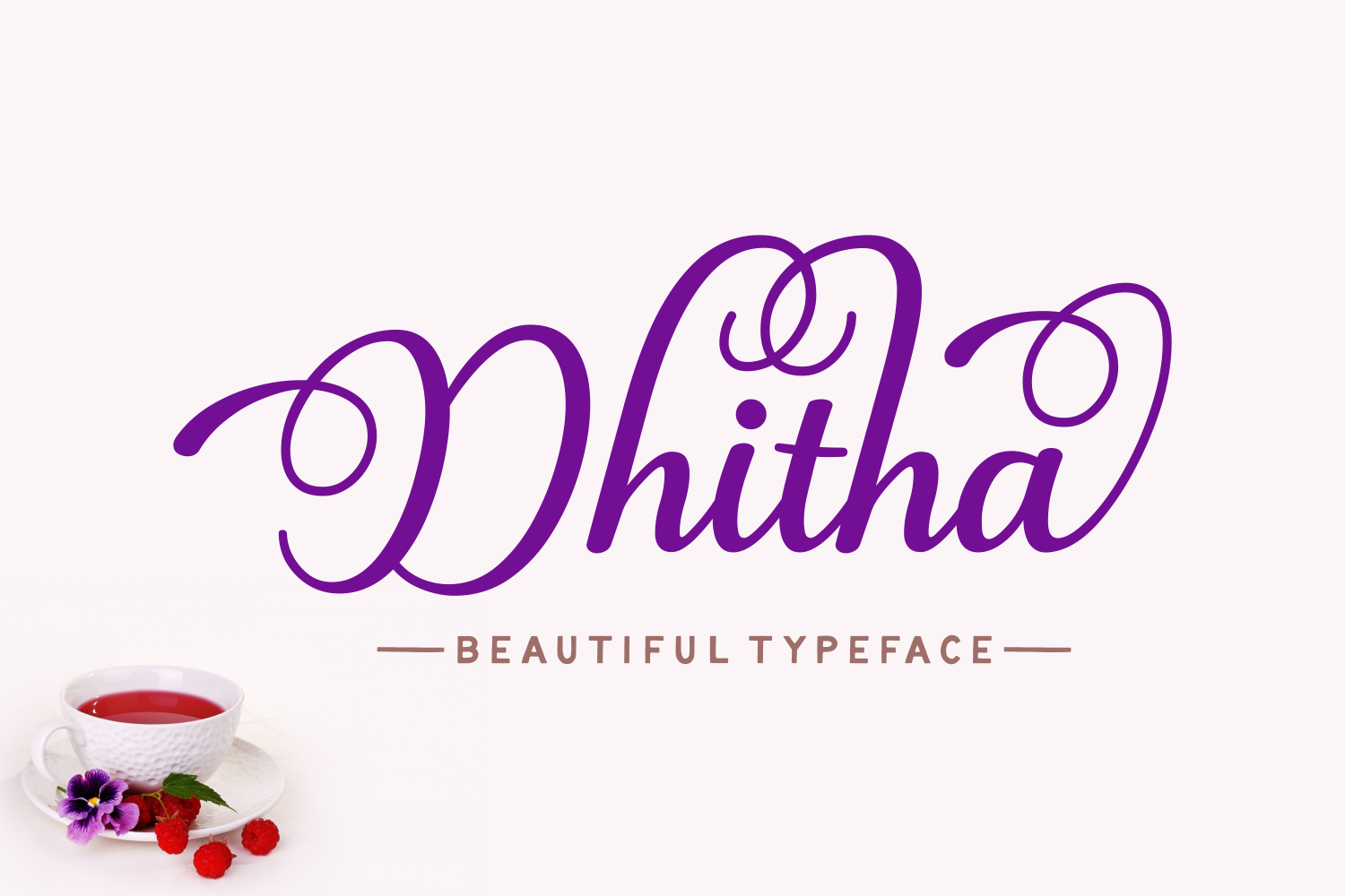 Dhitha Font Poster 1