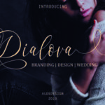 Dialova Font Poster 1