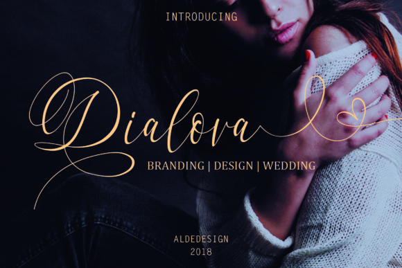 Dialova Font Poster 1