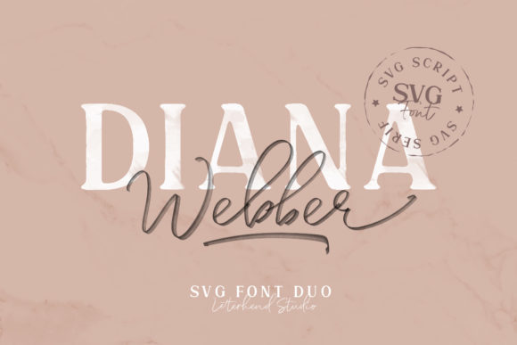 Diana Webber Family Font