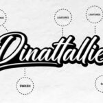 Dinattallie Font Poster 6