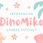 Dinomiko Font Poster 1