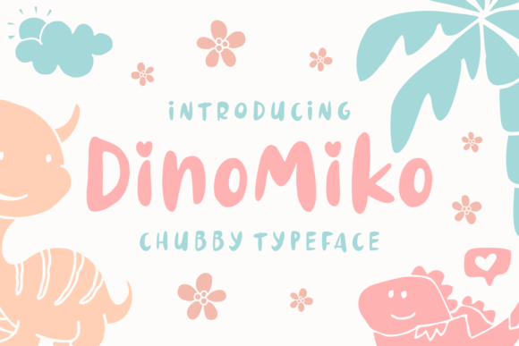 Dinomiko Font Poster 1