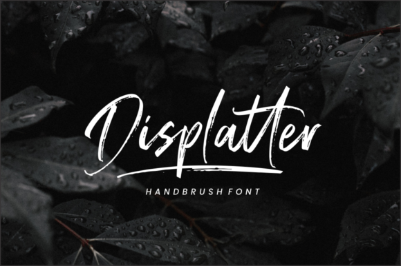 Displatter Font