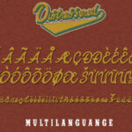 Distressered Font Poster 7