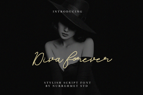 Diva Forever Font Poster 1