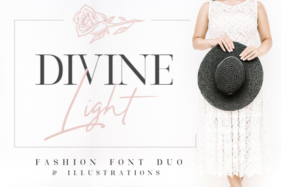 Divine Light Duo Font Poster 1