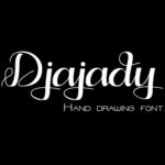 Djajady Font Poster 3