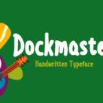 Dockmaster Font Poster 1