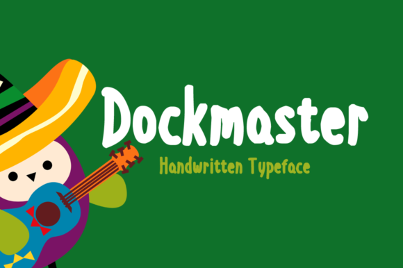 Dockmaster Font Poster 1