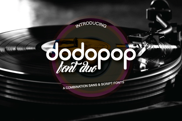 Dodopop Duo Font Poster 1