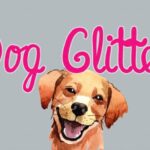 Dog Glitter Font Poster 1