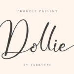 Dollie Font Poster 1