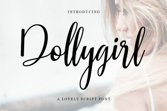 Dollygirl Font Poster 1