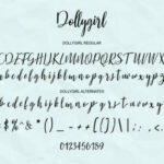 Dollygirl Font Poster 4
