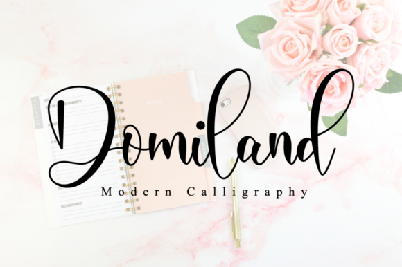 Domiland Font Poster 1