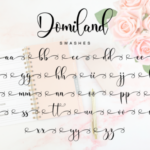 Domiland Font Poster 12