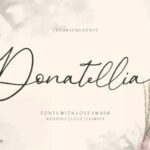 Donatellia Font Poster 1