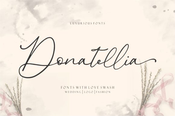 Donatellia Font Poster 1