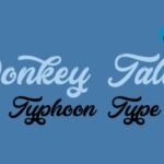 Donkey Talk Font Poster 2