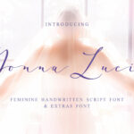 Donna Lucia Font Poster 1