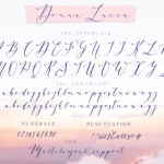 Donna Lucia Font Poster 2