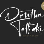 Dontha Tethaki Font Poster 1