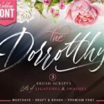 Dorrotthy Script Font Poster 1