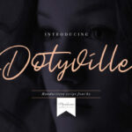 Dotyville Font Poster 1