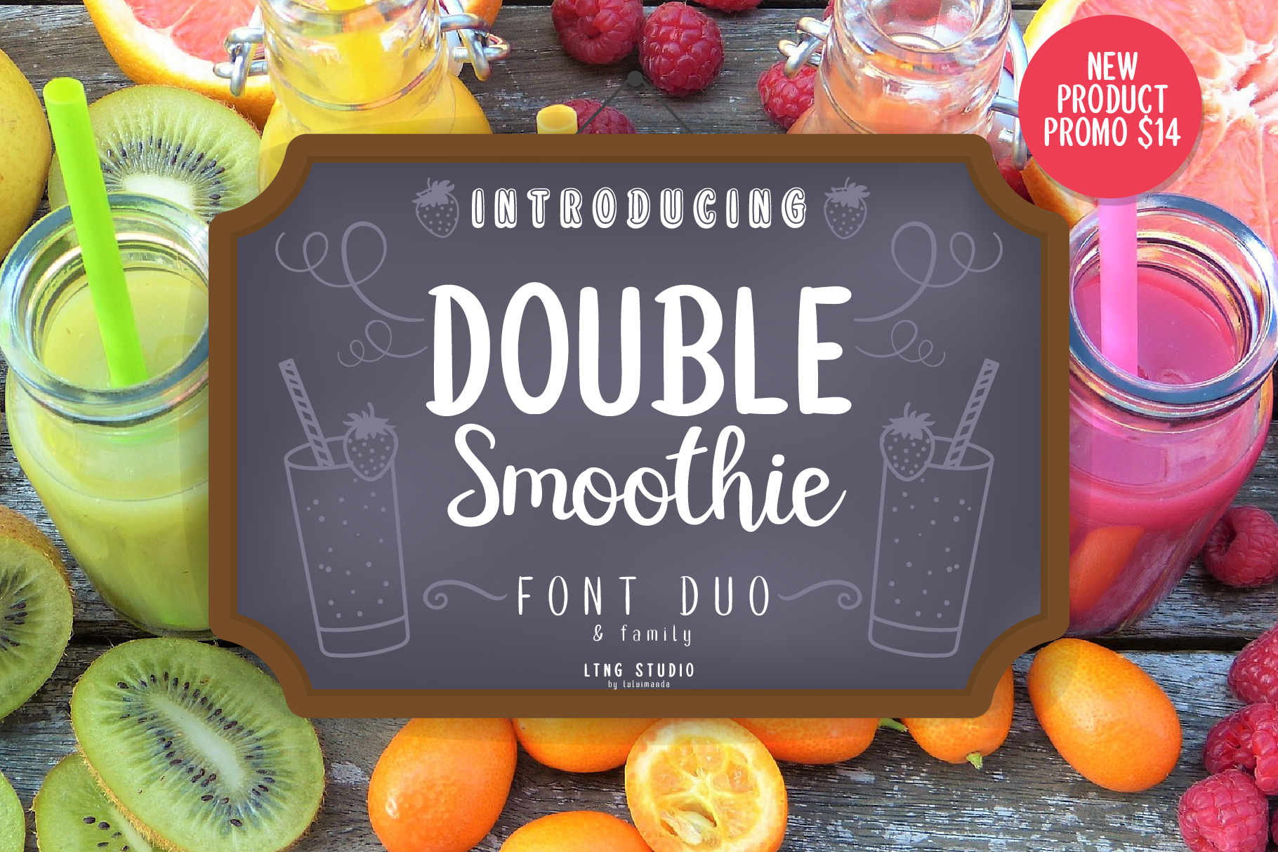 Double Smoothie Font