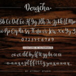 Dourcha Font Poster 10