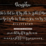 Dourcha Font Poster 10