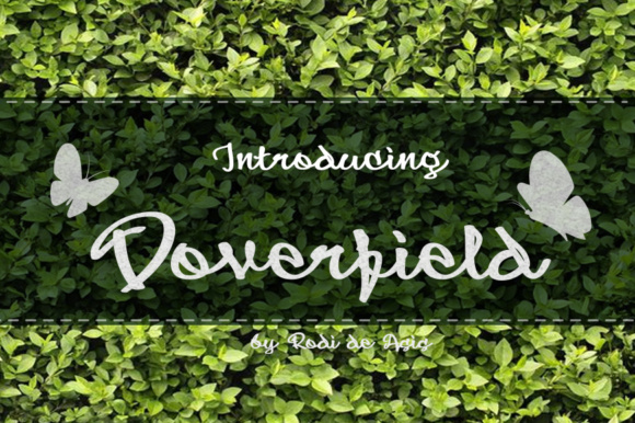 Doverfield Font Poster 1