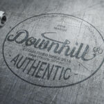 Downhill Font Poster 7