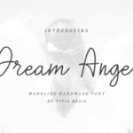 Dream Angel Font Poster 1