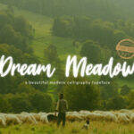Dream Meadow Font Poster 1