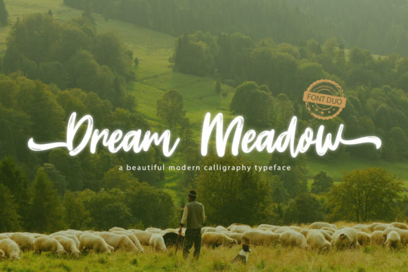 Dream Meadow Font Poster 1