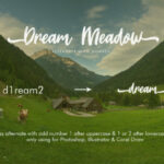 Dream Meadow Font Poster 6