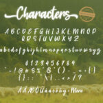 Dream Meadow Font Poster 8