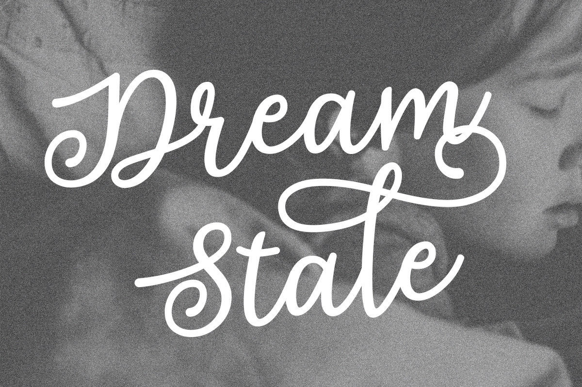 Dream State Font Poster 1