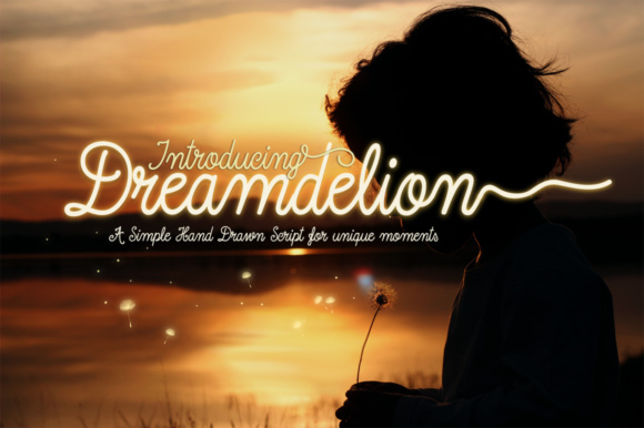 Dreamdelion Font Poster 1
