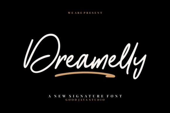 Dreamelly Font Poster 1