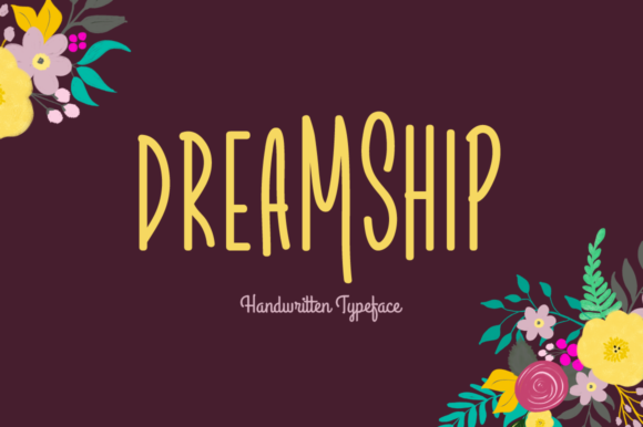 Dreamship Font Poster 1