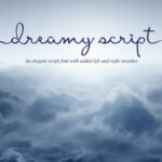 Dreamy Font Poster 1