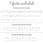 Dreamy Font Poster 2