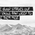 Dreamy Snow Font Poster 2
