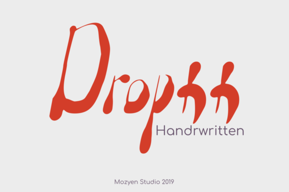 Drophh Font