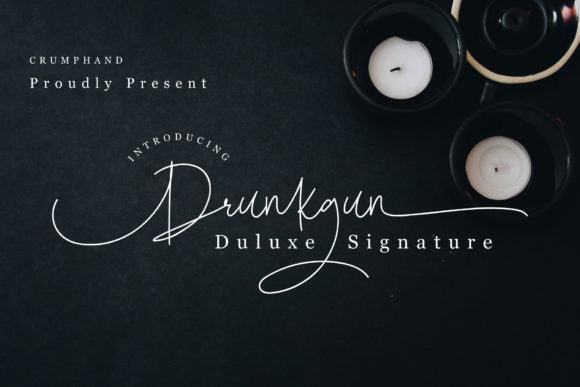 Drunkgun Script Font